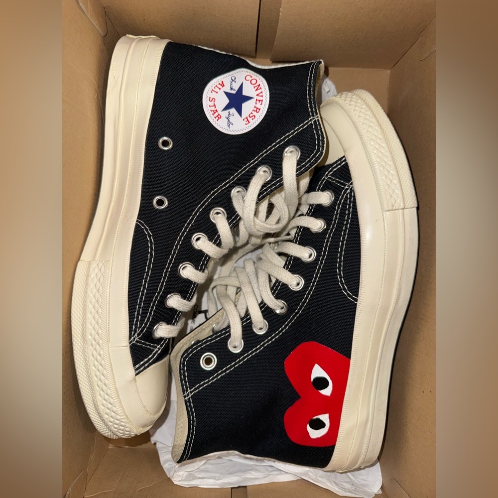 Comme des Garçons PLAY Converse Chuck Taylor High-Top Sneakers